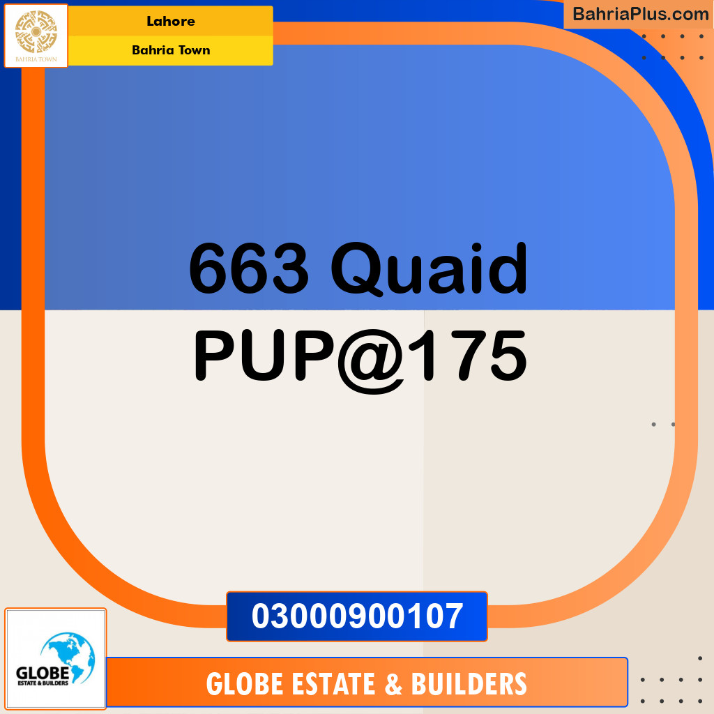 Residential Plot for Sale in Bahria Town, Lahore - (BP-356474)