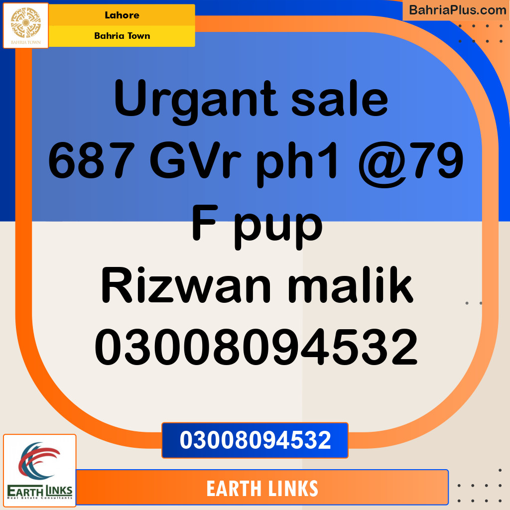 5 Marla Residential Plot for Sale in Bahria Town, Lahore - (BP-357204)