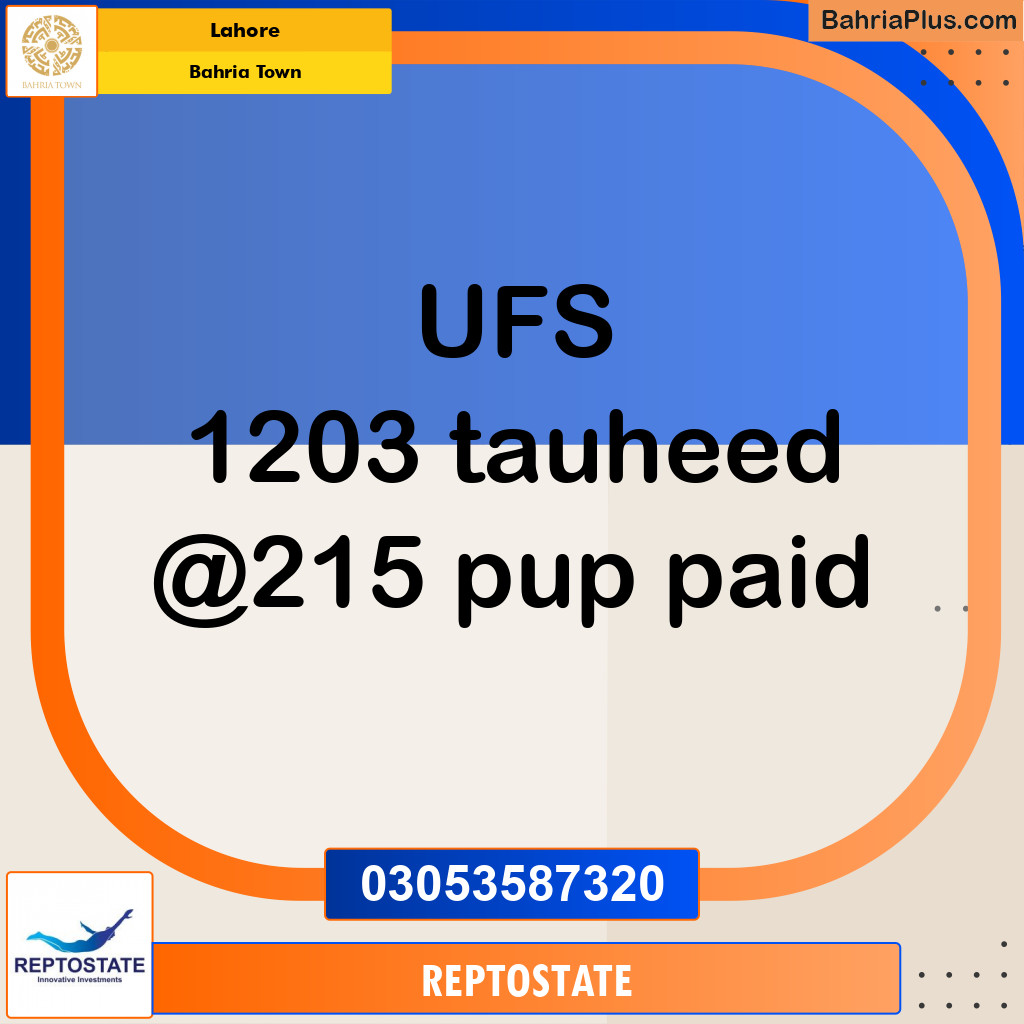 Residential Plot for Sale in Bahria Town, Lahore - (BP-357301)