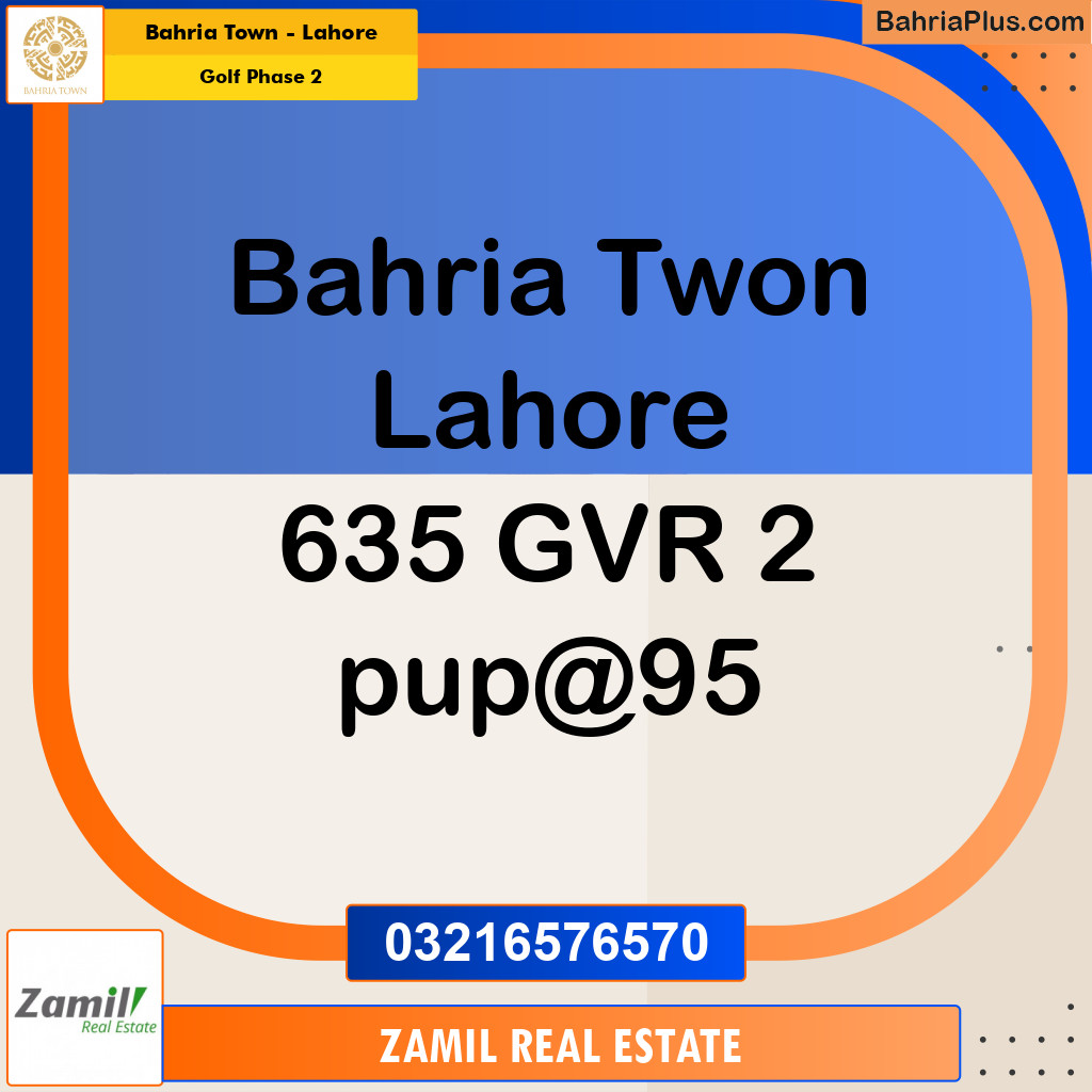 10 Marla Residential Plot for Sale in Golf Phase 2 -  Bahria Town, Lahore - (BP-357381)