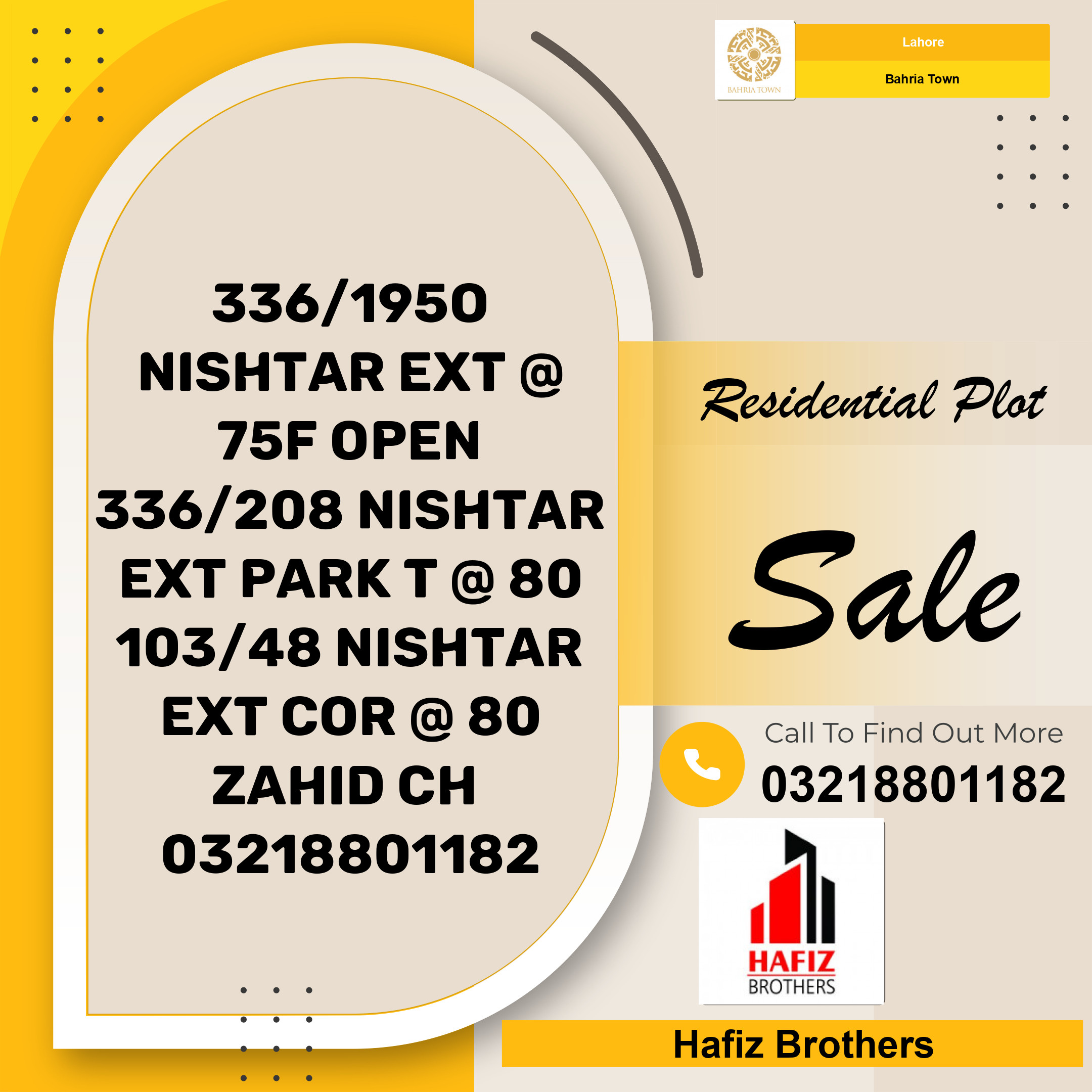5 Marla Residential Plot for Sale in Bahria Town, Lahore - (BP-357432)