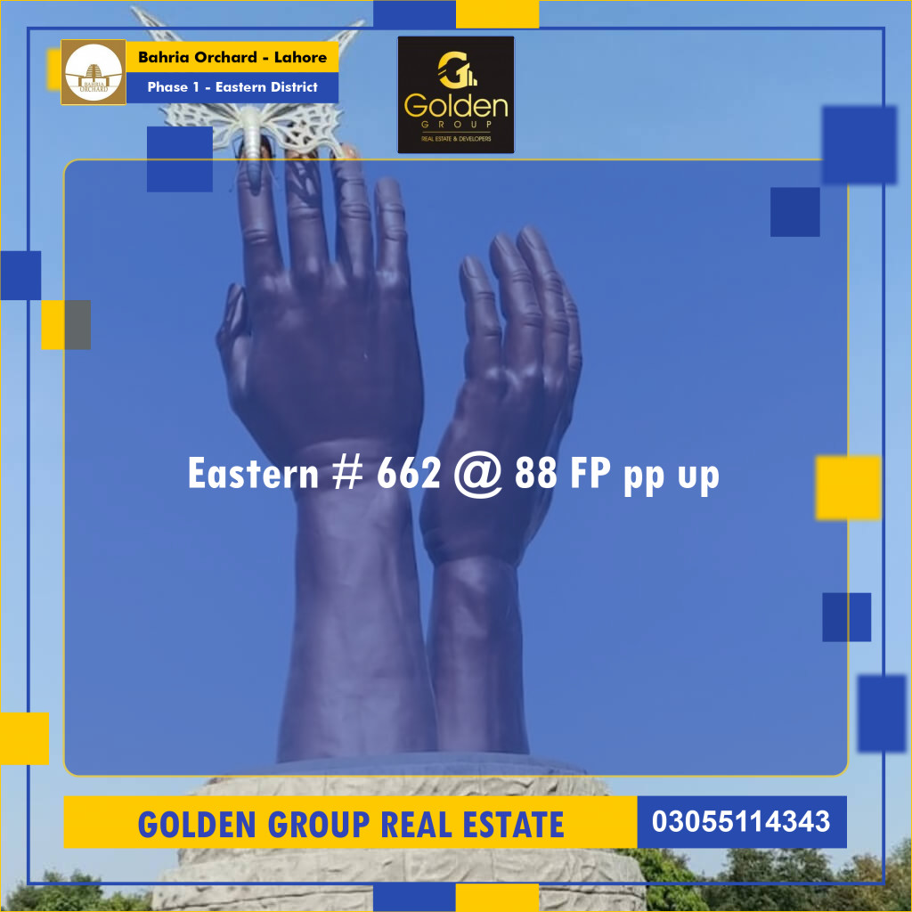 Residential Plot for Sale in Phase 1 - Eastern District -  Bahria Orchard, Lahore - (BP-358595)