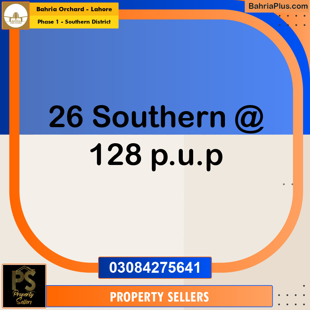 10 Marla Residential Plot for Sale in Phase 1 - Southern District -  Bahria Orchard, Lahore - (BP-358887)