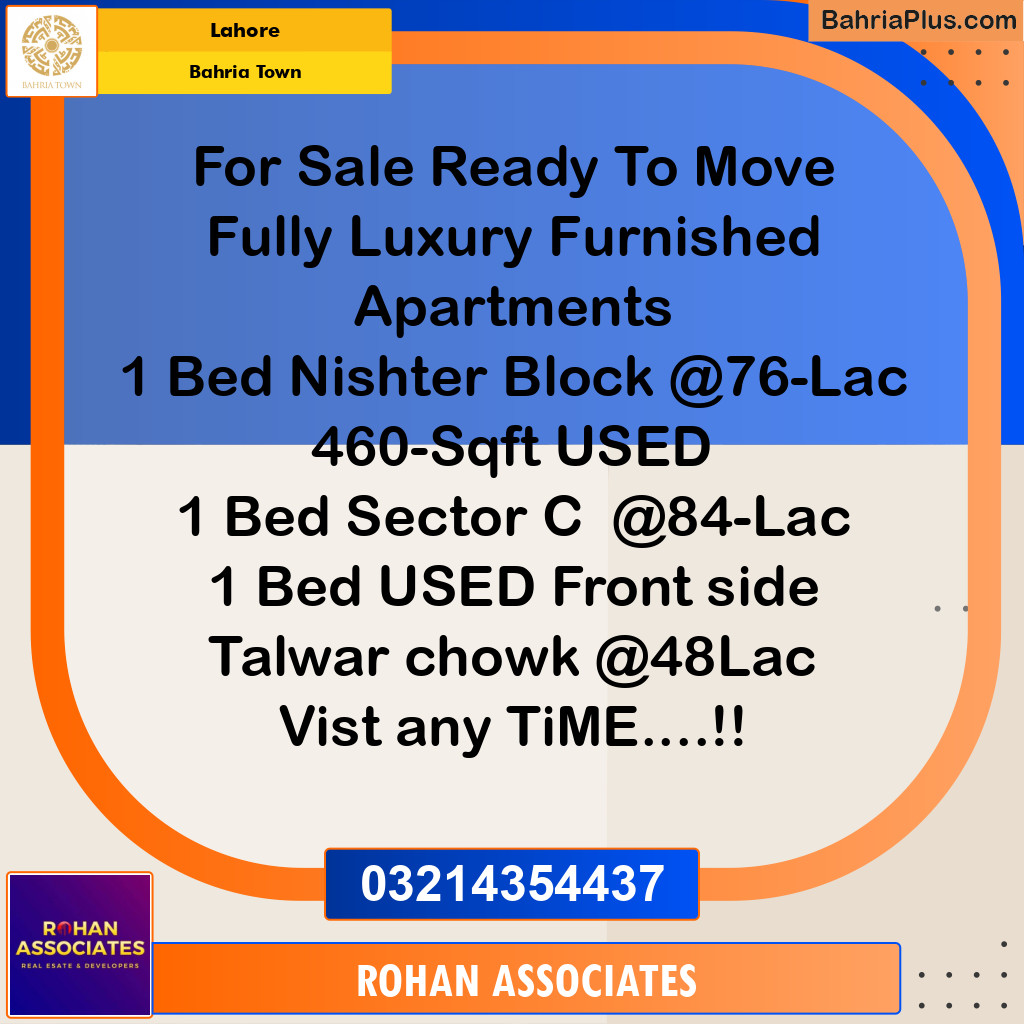 Residential Plot for Sale in Bahria Town, Lahore - (BP-360518)