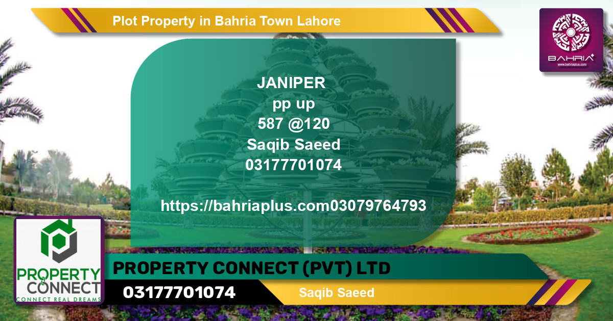 Residential Plot for Sale in Bahria Town, Lahore - (BP-36062)