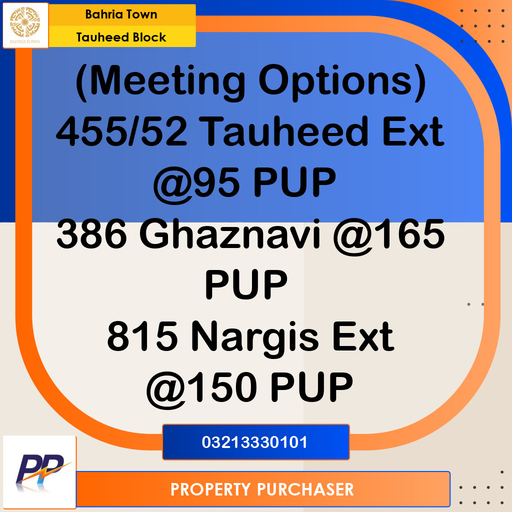 5 Marla Residential Plot for Sale in Sector F - Tauheed Block -  Bahria Town, Lahore - (BP-361787)