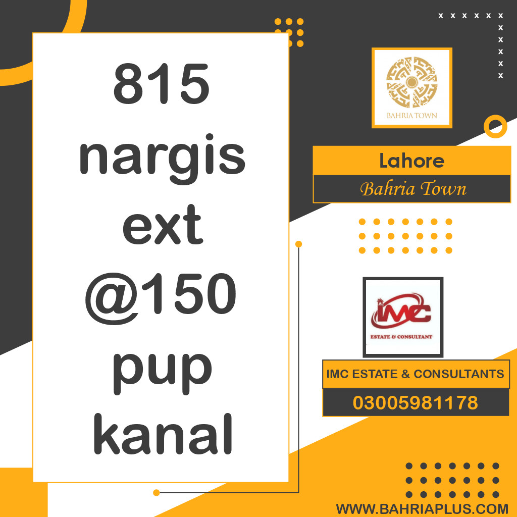 Residential Plot for Sale in Bahria Town, Lahore - (BP-362639)