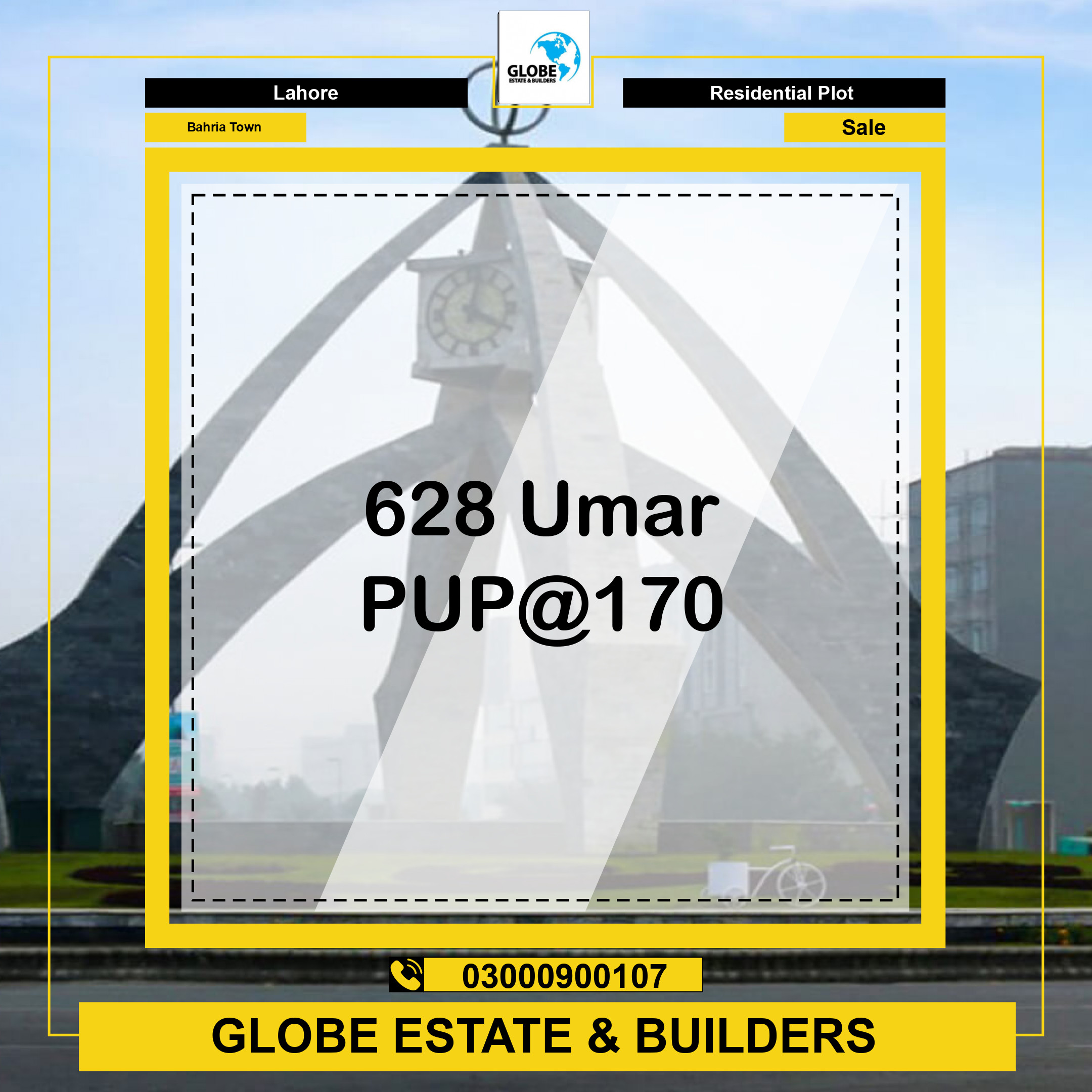 Residential Plot for Sale in Bahria Town, Lahore - (BP-362657)