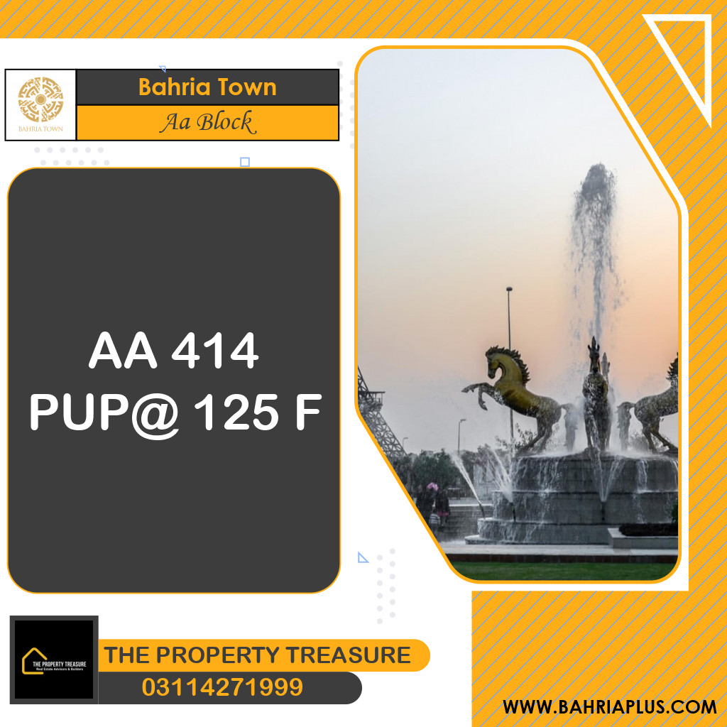 5 Marla Residential Plot for Sale in Sector D - AA Block -  Bahria Town, Lahore - (BP-365146)