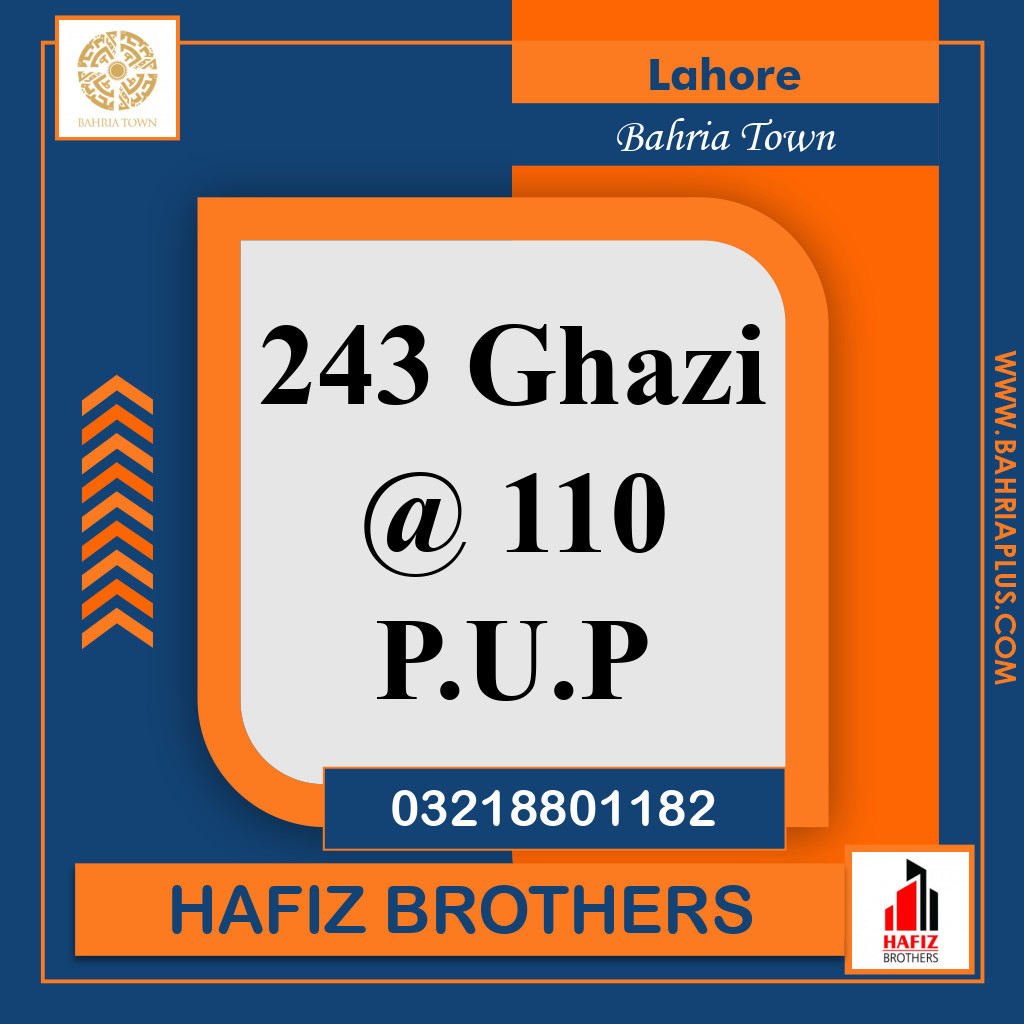 10 Marla Residential Plot for Sale in Bahria Town, Lahore - (BP-366475)