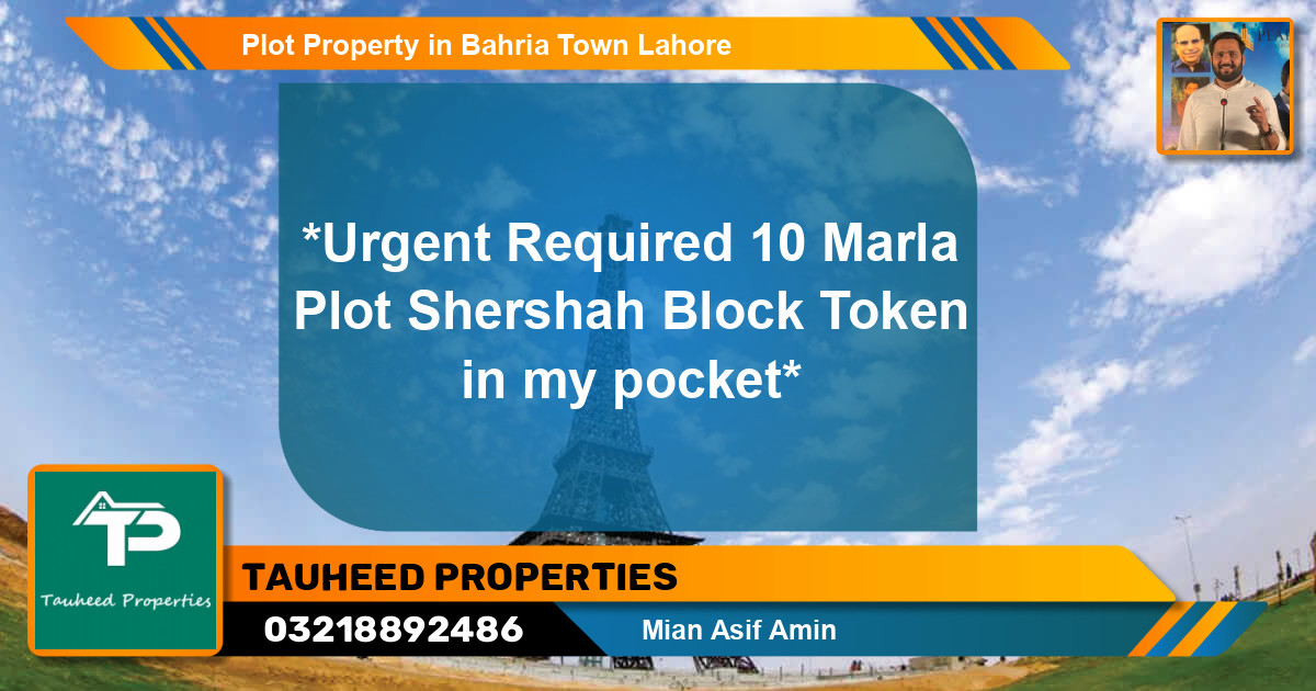 Residential Plot for Sale in Bahria Town, Lahore - (BP-36704)