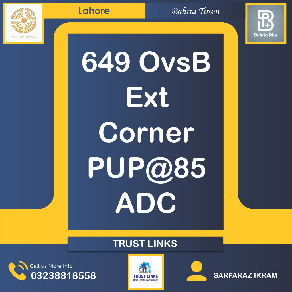 Residential Plot for Sale in Bahria Town, Lahore - (BP-367101)