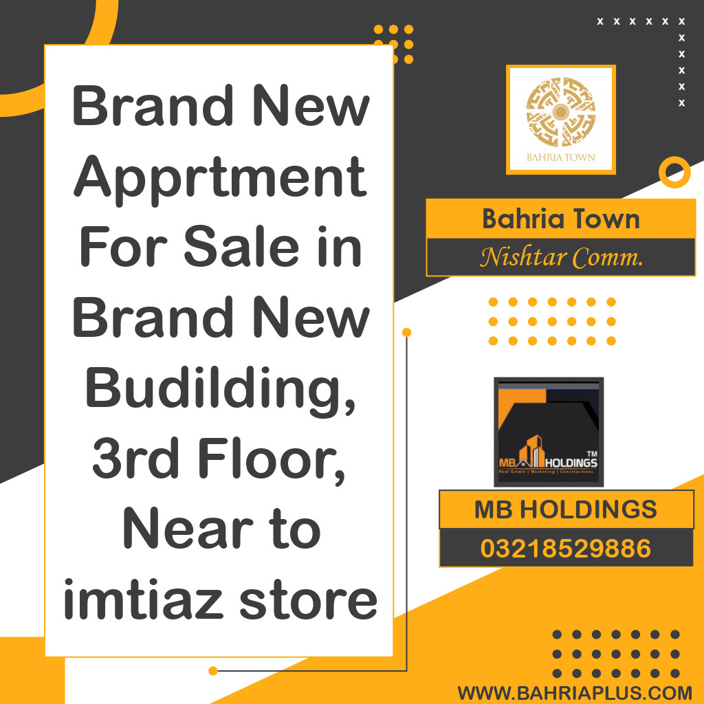 490 Sq. Ft. Residential Plot for Sale in Sector E - Nishtar Commercial -  Bahria Town, Lahore - (BP-367557)
