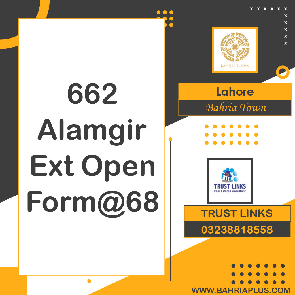 Residential Plot for Sale in Bahria Town, Lahore - (BP-369719)