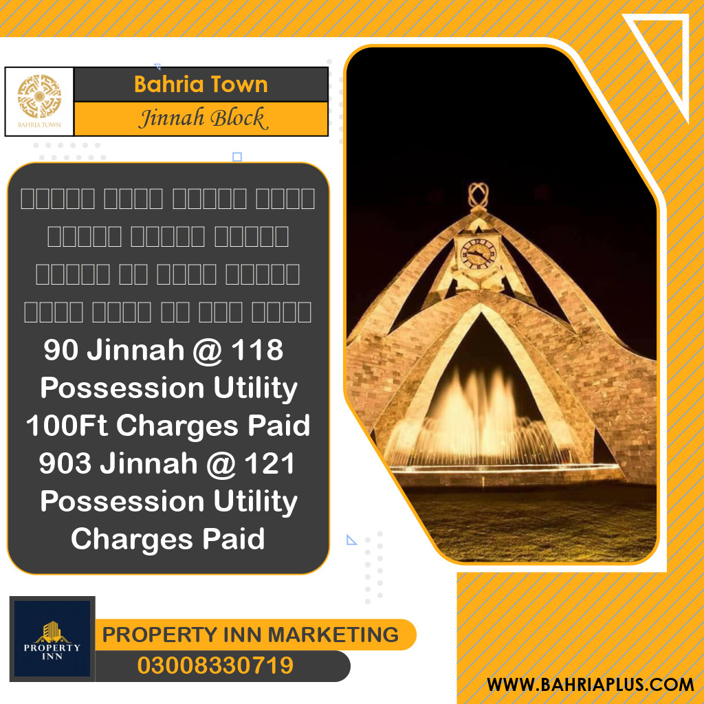 5 Marla Residential Plot for Sale in Sector E - Jinnah Block -  Bahria Town, Lahore - (BP-369907)