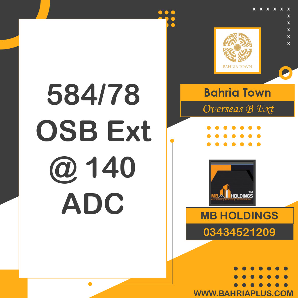 10 Marla Residential Plot for Sale in Overseas B Ext -  Bahria Town, Lahore - (BP-370728)