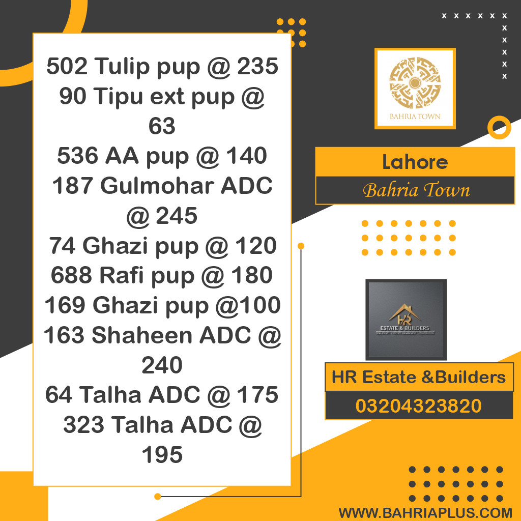 10 Marla Residential Plot for Sale in Bahria Town, Lahore - (BP-371033)