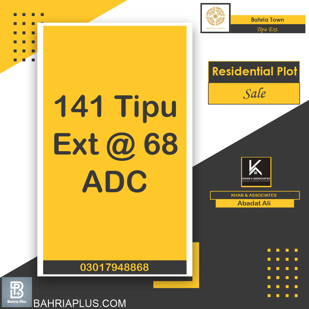 5 Marla Residential Plot for Sale in Sector F - Tipu Sultan Ext. -  Bahria Town, Lahore - (BP-371456)