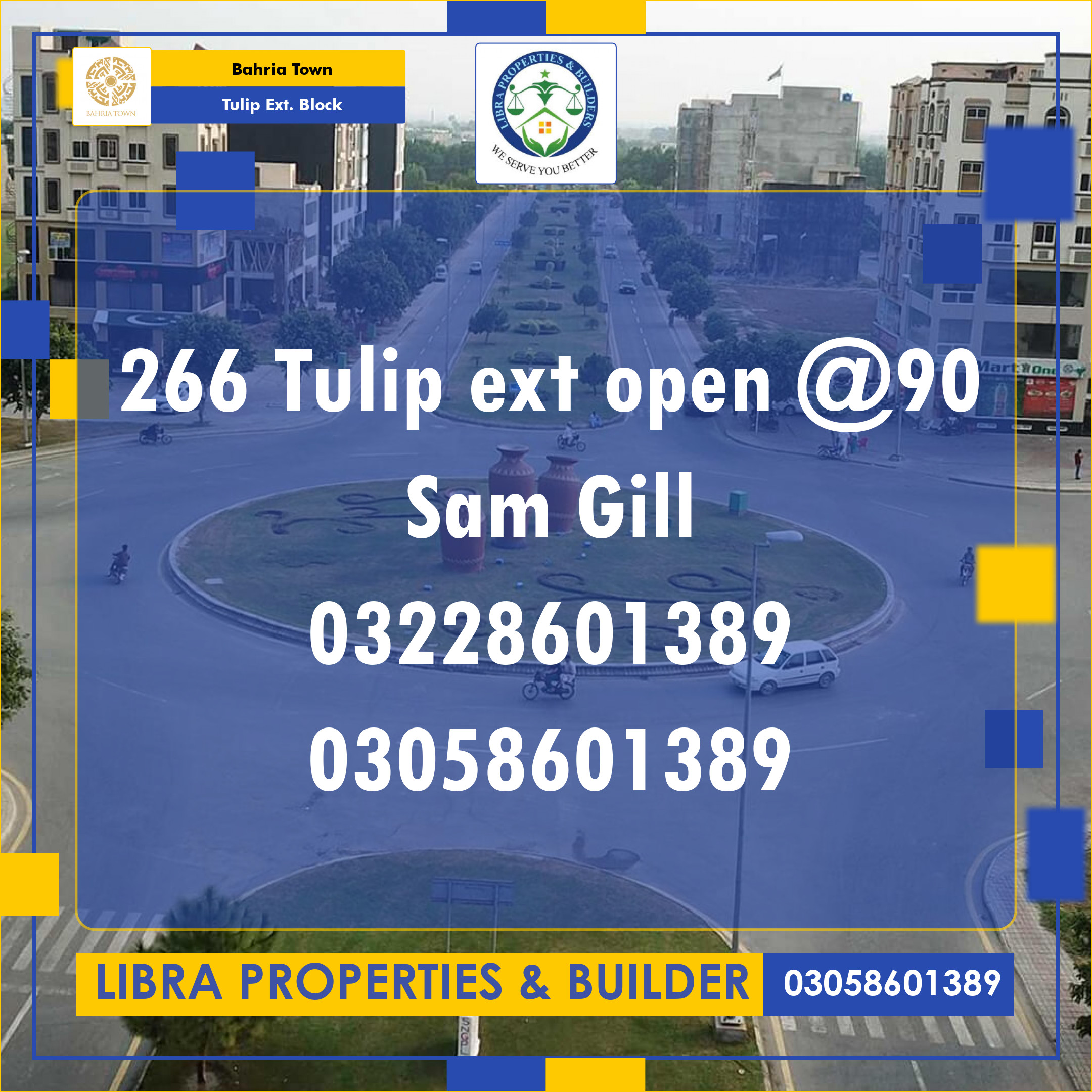5.33 Marla Residential Plot for Sale in Sector C - Tulip Ext. Block -  Bahria Town, Lahore - (BP-371535)