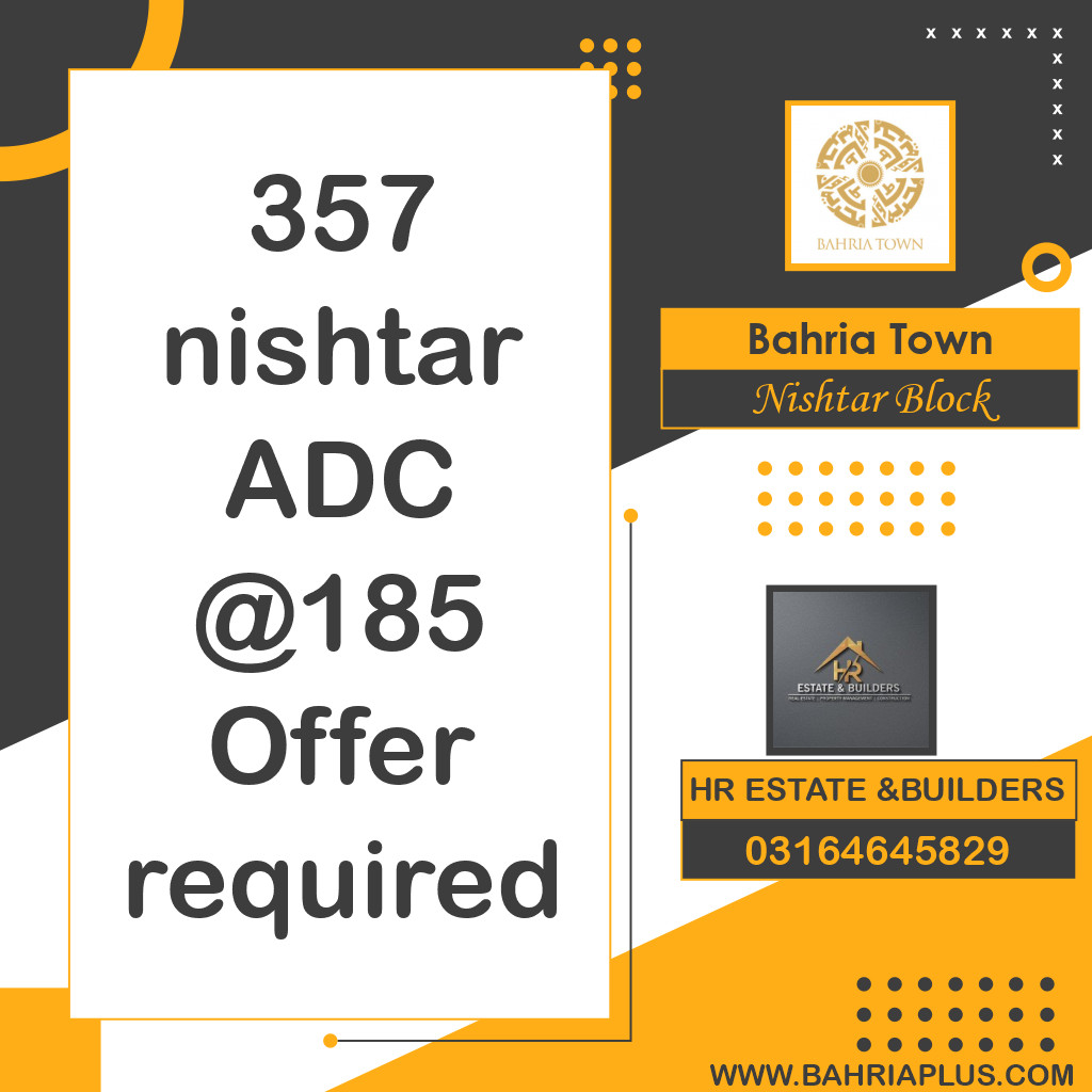 10 Marla Residential Plot for Sale in Sector E - Nishtar Block -  Bahria Town, Lahore - (BP-372089)