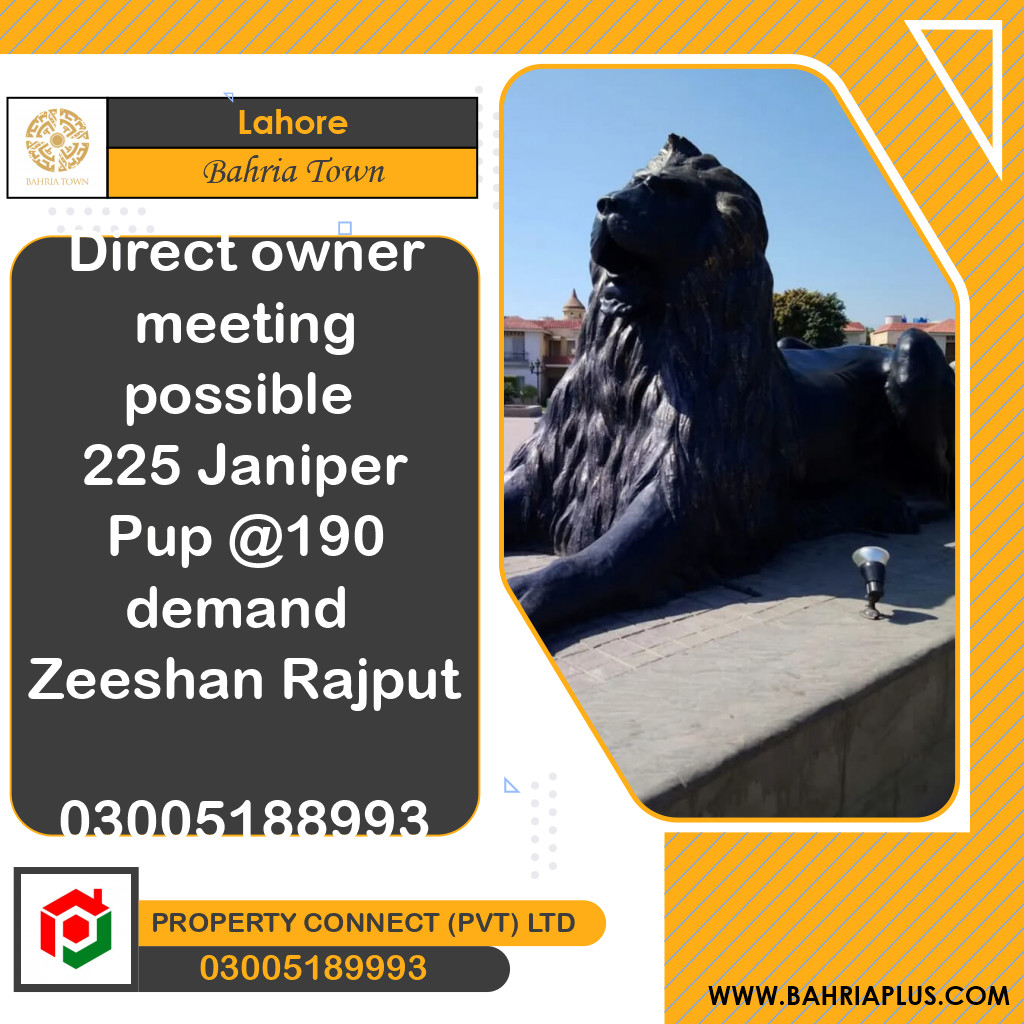 Residential Plot for Sale in Bahria Town, Lahore - (BP-372107)