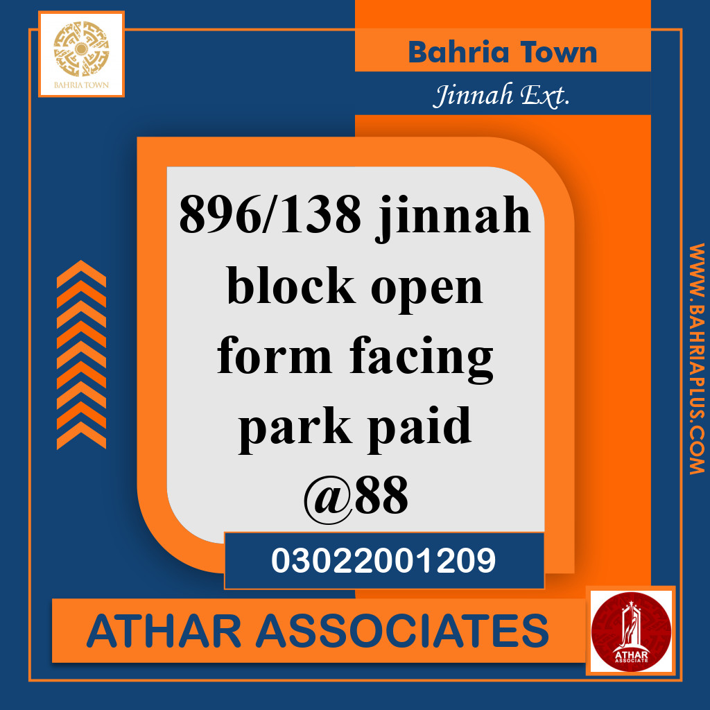 5 Marla Residential Plot for Sale in Sector E - Jinnah Ext. Block -  Bahria Town, Lahore - (BP-372550)