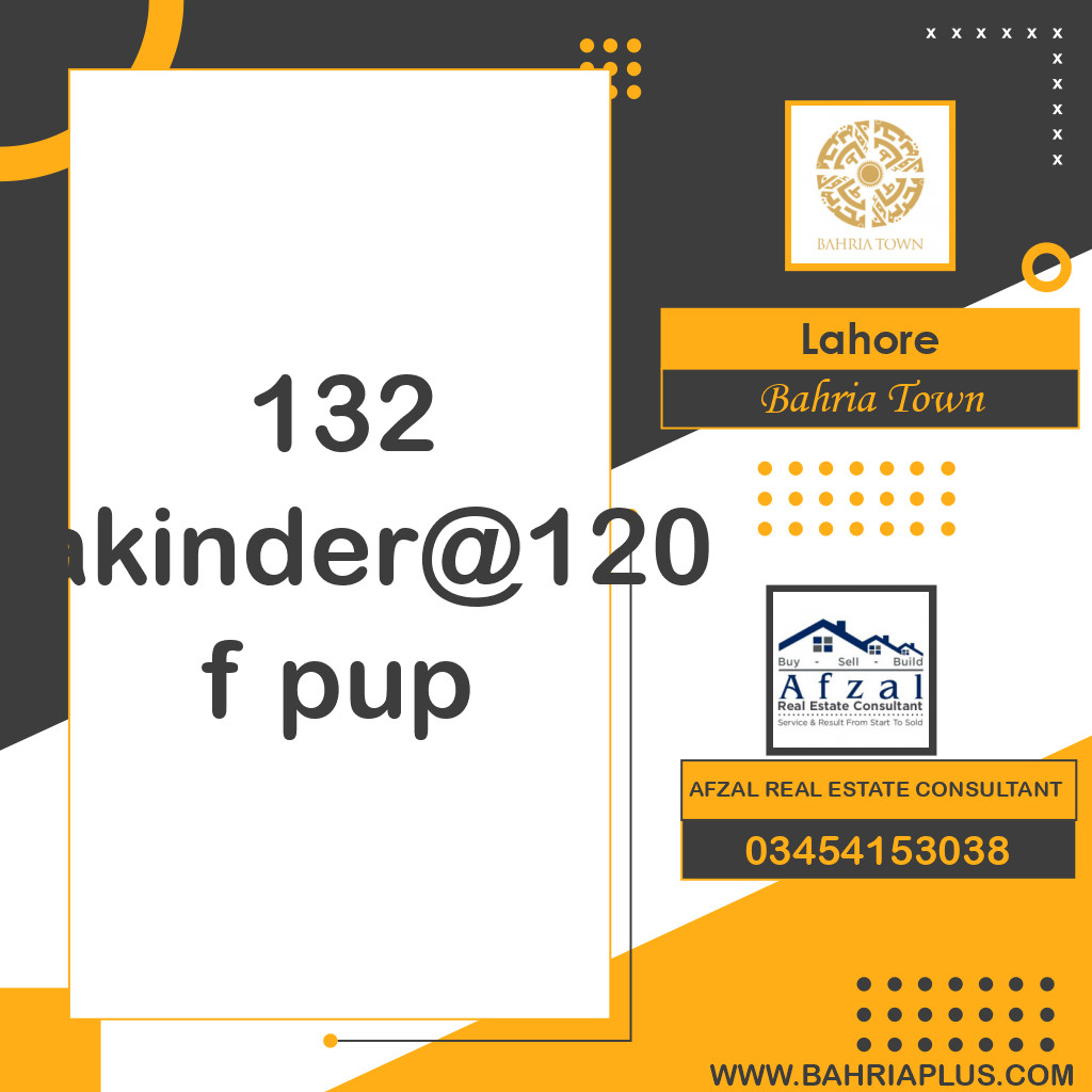 Residential Plot for Sale in Bahria Town, Lahore - (BP-372680)