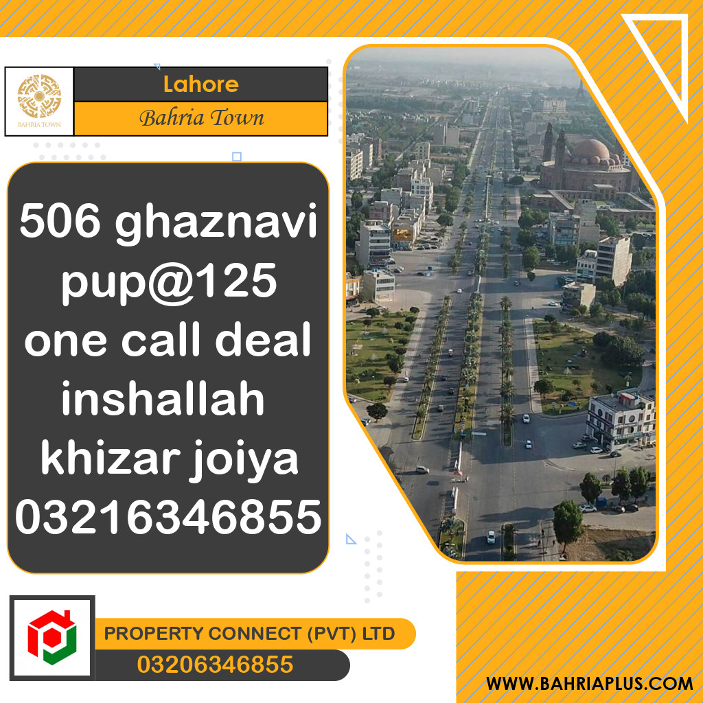 10 Marla Residential Plot for Sale in Bahria Town, Lahore - (BP-372803)