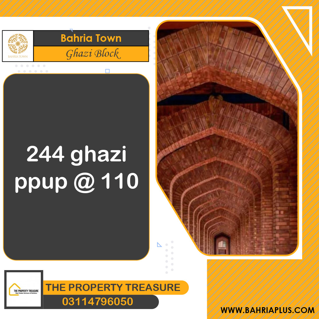 10 Marla Residential Plot for Sale in Sector F - Ghazi Block -  Bahria Town, Lahore - (BP-372974)