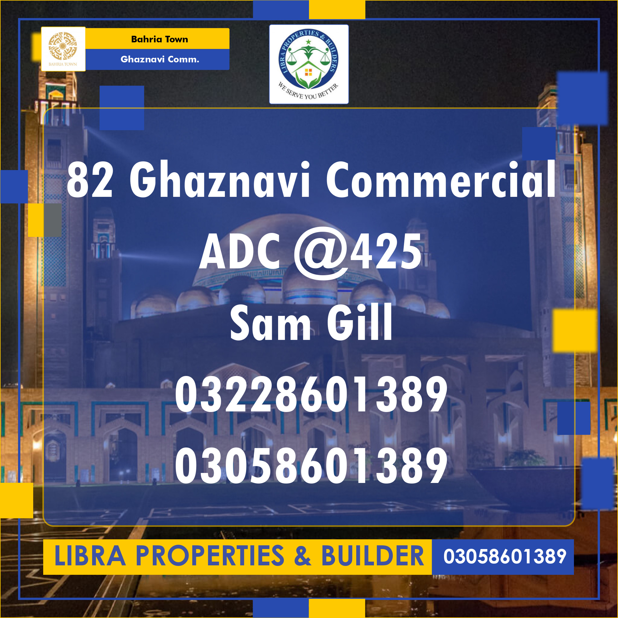 5 Marla Residential Plot for Sale in Sector F - Ghaznavi Commercial -  Bahria Town, Lahore - (BP-373791)