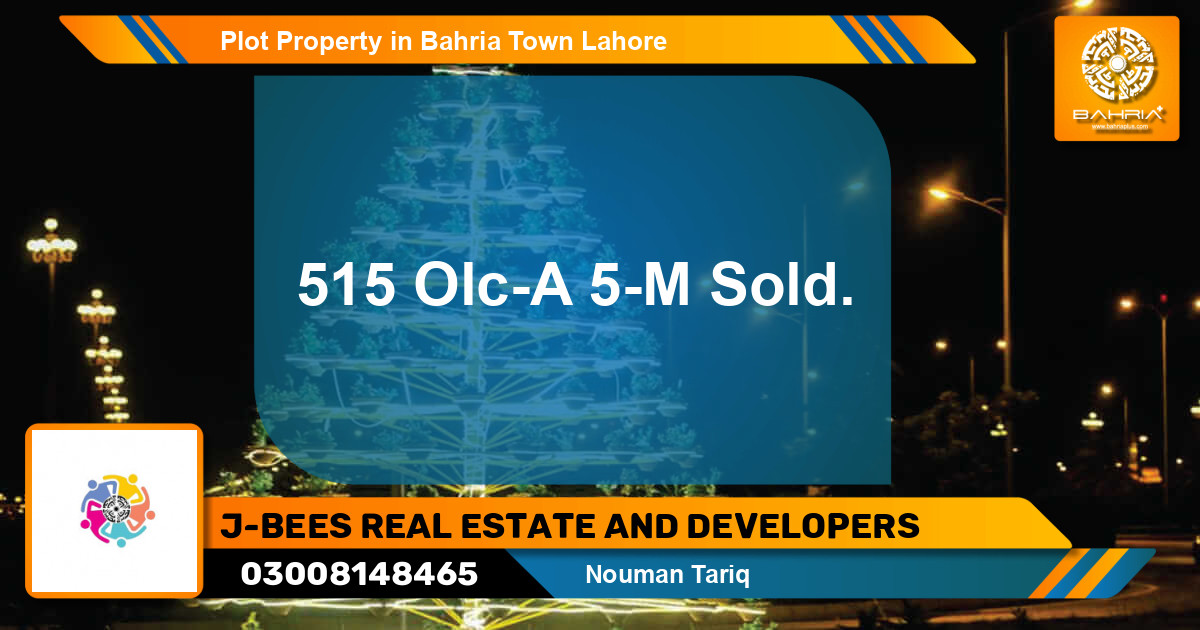 Residential Plot for Sale in Bahria Town, Lahore - (BP-37408)
