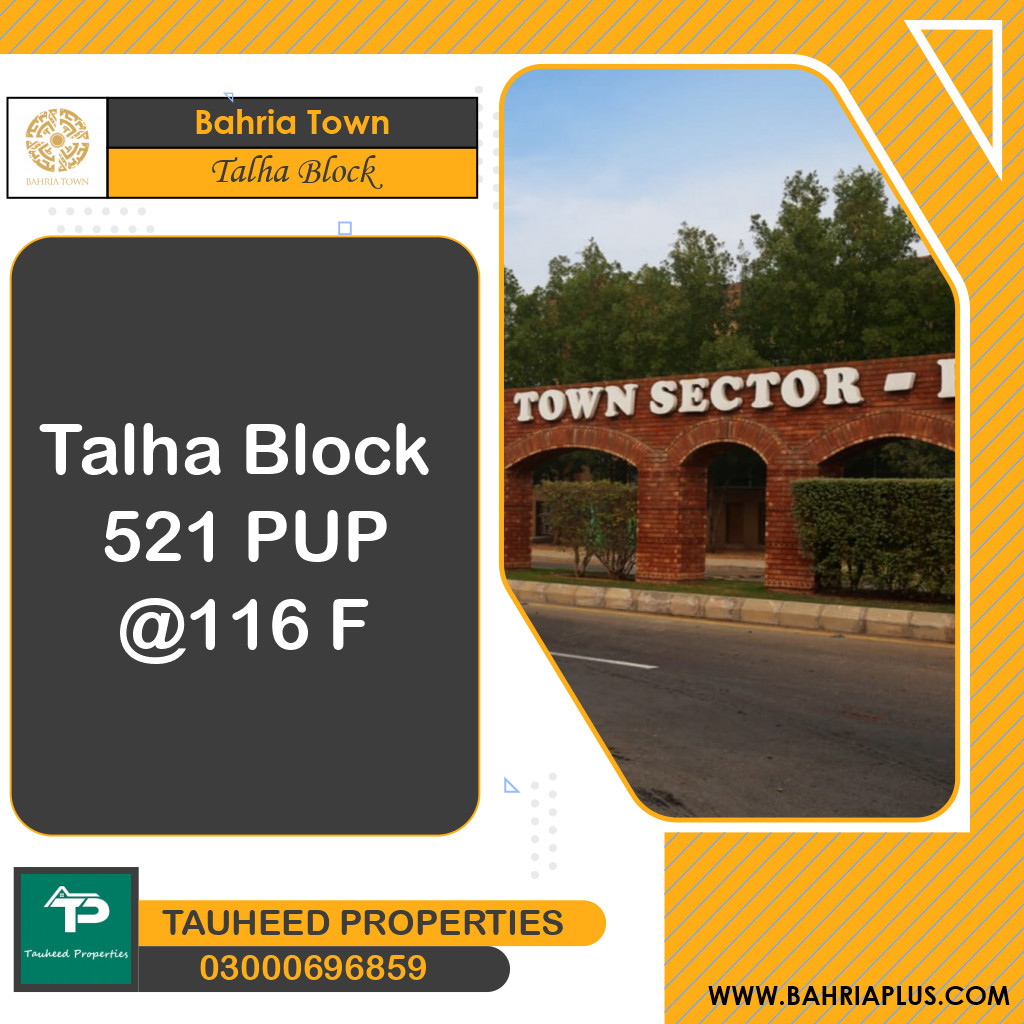 10 Marla Residential Plot for Sale in Sector F - Talha Block -  Bahria Town, Lahore - (BP-374442)