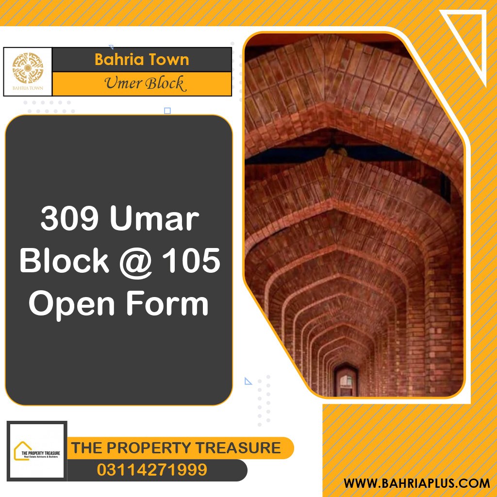 5 Marla Residential Plot for Sale in Sector B - Umer Block -  Bahria Town, Lahore - (BP-375034)
