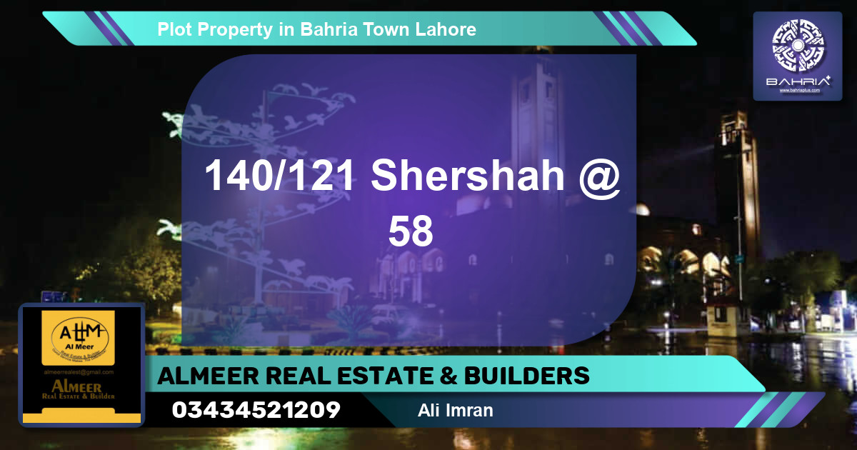 Residential Plot for Sale in Bahria Town, Lahore - (BP-38502)