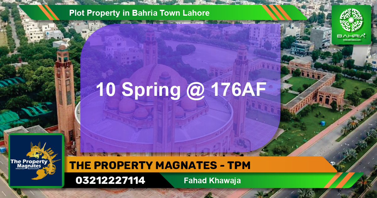 Residential Plot for Sale in Bahria Town, Lahore - (BP-38584)