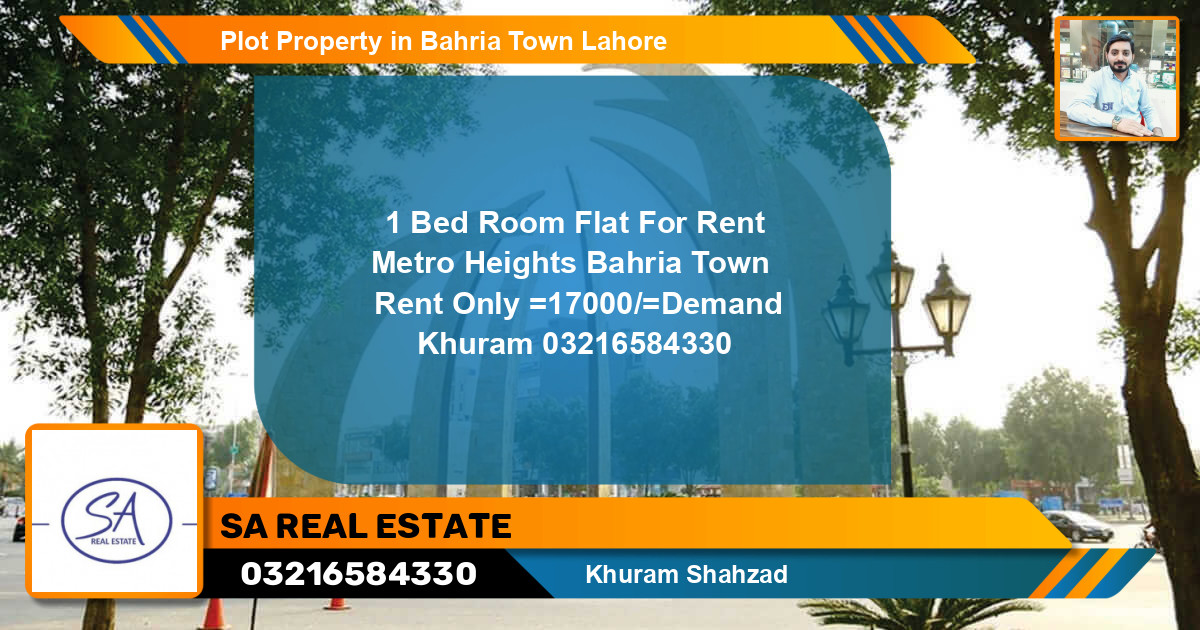 Residential Plot for Sale in Bahria Town, Lahore - (BP-38662)
