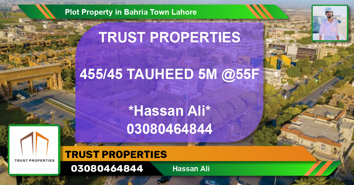 Residential Plot for Sale in Bahria Town, Lahore - (BP-38817)