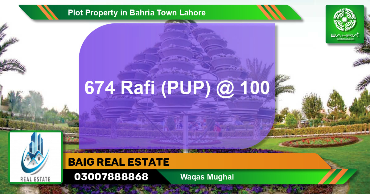 Residential Plot for Sale in Bahria Town, Lahore - (BP-39136)