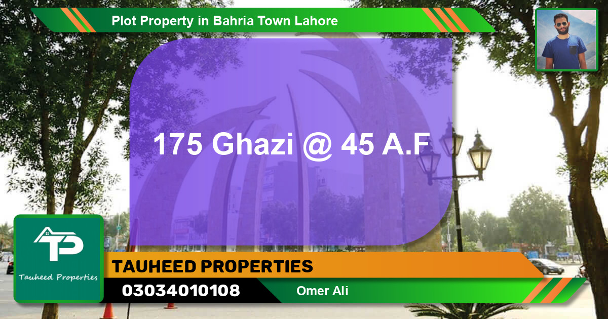 Residential Plot for Sale in Bahria Town, Lahore - (BP-39226)