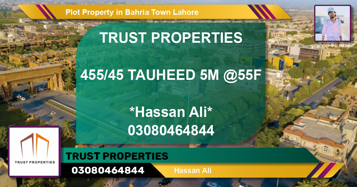 Residential Plot for Sale in Bahria Town, Lahore - (BP-39236)