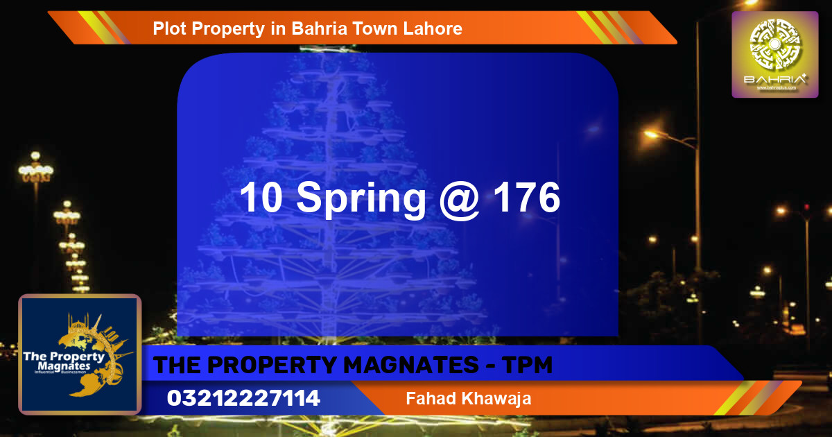 Residential Plot for Sale in Bahria Town, Lahore - (BP-39294)