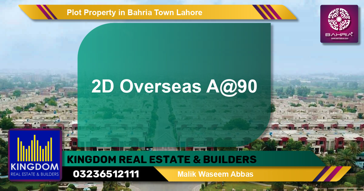 Residential Plot for Sale in Bahria Town, Lahore - (BP-39303)
