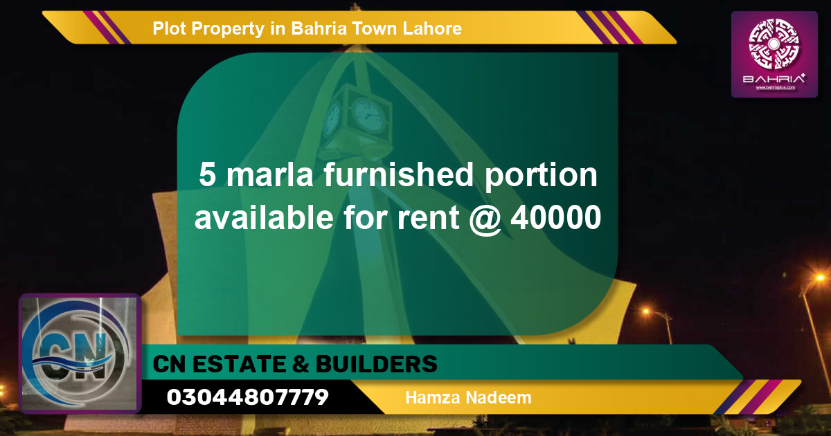 Residential Plot for Sale in Bahria Town, Lahore - (BP-39397)