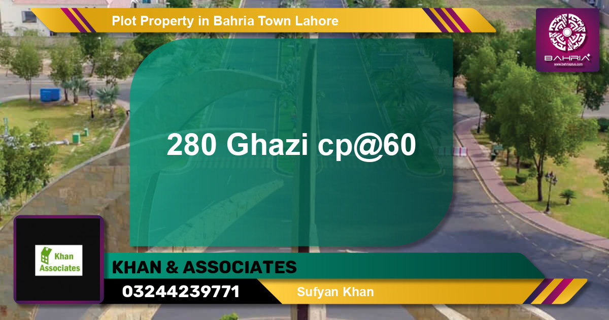 Residential Plot for Sale in Bahria Town, Lahore - (BP-39622)