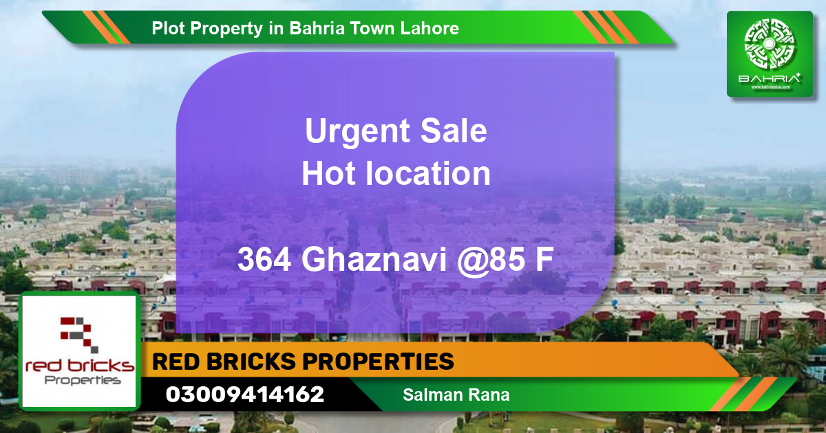 Residential Plot for Sale in Bahria Town, Lahore - (BP-39718)