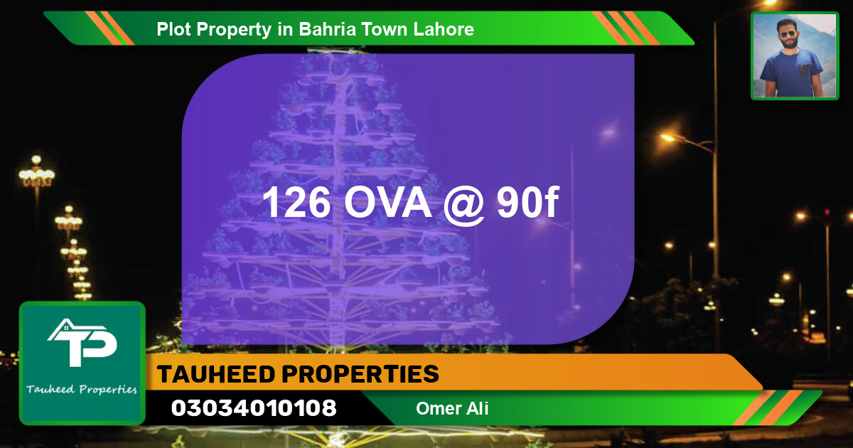 Residential Plot for Sale in Bahria Town, Lahore - (BP-40089)