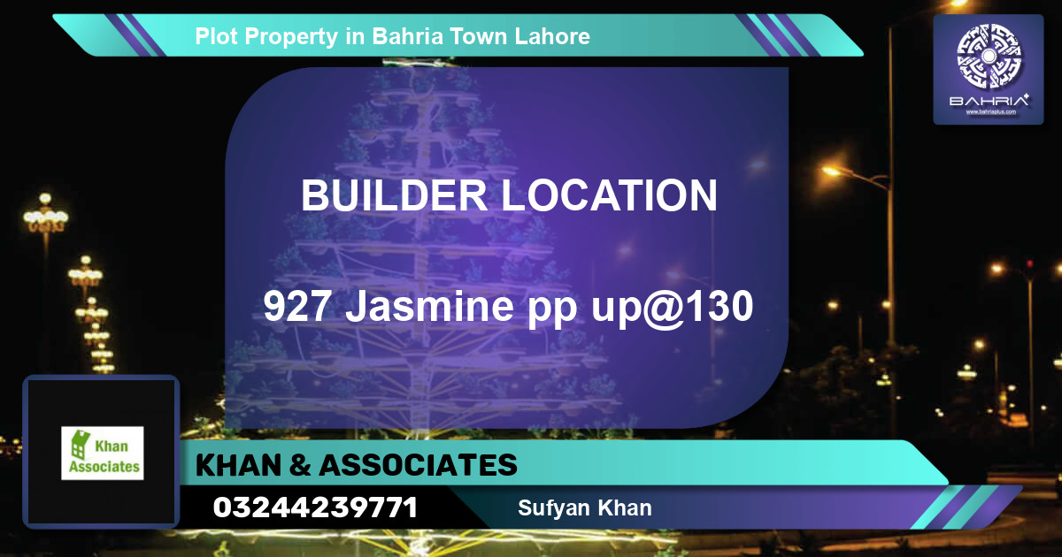 Residential Plot for Sale in Bahria Town, Lahore - (BP-40253)