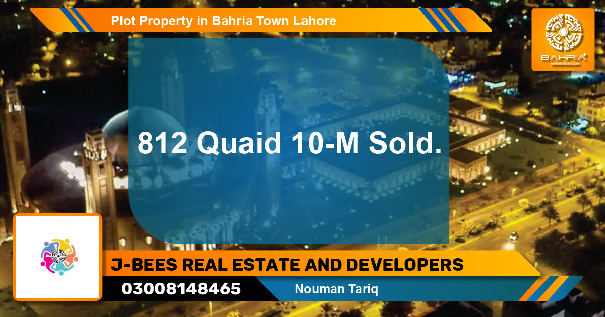 Residential Plot for Sale in Bahria Town, Lahore - (BP-40262)