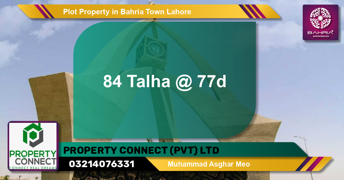 Residential Plot for Sale in Bahria Town, Lahore - (BP-40364)