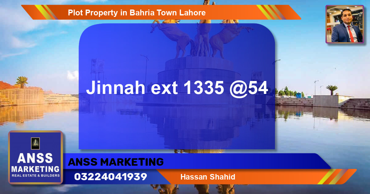 Residential Plot for Sale in Bahria Town, Lahore - (BP-40505)